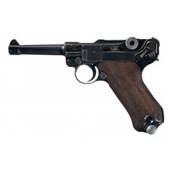Mauser "S/42" Code 1937 Dated Luger Pistol