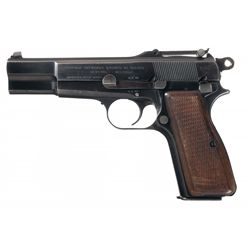 Scarce Pre-War Belgian FN Model 1935 High Power "Estonian Army Contract" Pistol with Holster