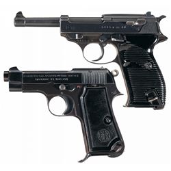 Collector's Lot of Two World War II Semi-Automatic Pistols