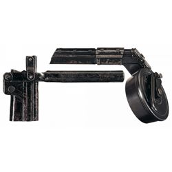 World War I Second Model Luger Snail Drum Magazine and Loader
