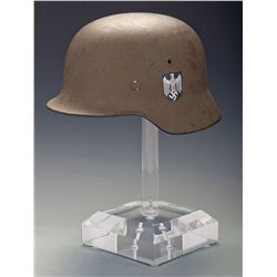 1940 Pattern Double Decal Heer Stahlhelm