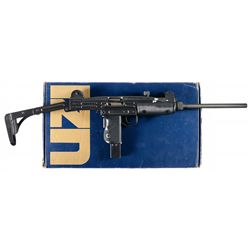 Desirable Israeli Military Industries UZI Model A Semi-Automatic Carbine with Factory Box