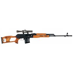 Romarm Model PSL-54C Semi-Automatic Sniper Rifle with Scope