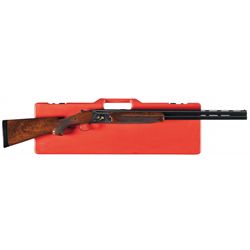 Factory Engraved Gold Inlaid Winchester Model 101 Presentation Grade Over/Under Skeet Shotgun with C