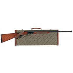 Engraved Winchester Classic Model 23 Double Barrel Shotgun with Case