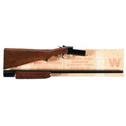 Exceptional Winchester Model 37 Single Shot Shotgun with Original Box