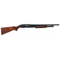 Illinois State Police Marked Winchester Model 12 Slide Action Shotgun