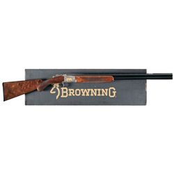 Engraved and Gold Highlighted Browning Lightning Field Grade VI Citori Over/Under 20 Gauge Shotgun w