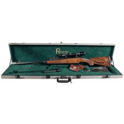 Rifles Inc. Custom Safari Bolt Action Rifle in 505 Gibbs with Swarovski Scope