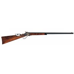 Special Order Gold Inlaid Shiloh Sharps Model 1874 Business Rifle with Certificate of Authenticity