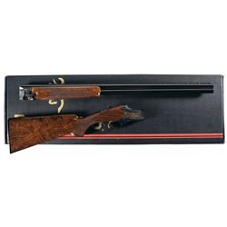 Cased Browning 125th Anniversary B25 Superposed 20 Gauge Shotgun with Box