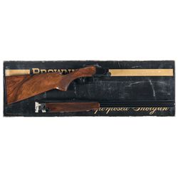 Belgian Browning Express Grade A1 Superposed Rifle with Box
