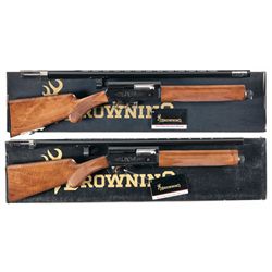 Collector's Lot of Two Boxed Browning Shotguns