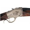 Image 3 : Engraved Browning Model 78 Bicentennial Commemorative Lever-Action Falling Block Rifle with Factory 