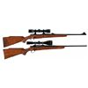 Image 1 : Two Browning High Power Bolt Action Rifles with Leupold Scopes