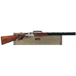 Engraved Beretta Model 687 Ducks Unlimited Over/Under Shotgun with Case