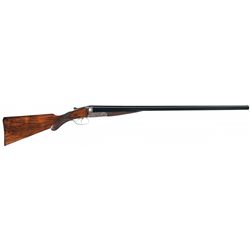 W&C Scott & Son Engraved Double Barrel Side by Side Hammerless Box Lock Shotgun