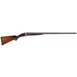 Parker Bros. GH Grade Damascus Hammerless 10 Gauge Double Barrel Shotgun