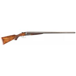 Engraved Kennedy & Bros 10 Gauge Box Lock Damascus Double Barrel Shotgun