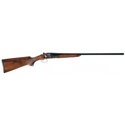 Spanish Marlin L.C. Smith Engraved Gold Highlighted Double Barrel 28 Gague Shotgun in Original Box