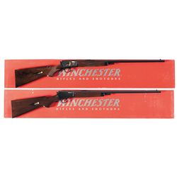 Two Boxed Winchester Model 63 Semi-Automatic Rifles