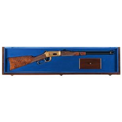 Cased Engraved Winchester Model 94 Limited Edition II Lever Action Carbine with Box