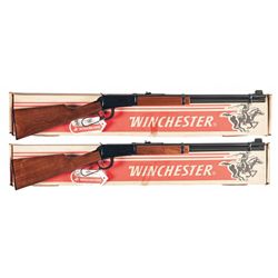 Two Boxed Consecutively Numbered Winchester Model 94 Carbines