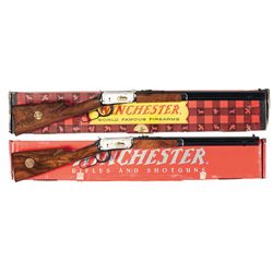 Two Boxed Winchester Model 94 Classic, Special Issue, Sesquicentennial Commemorative Lever Action Ca