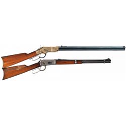 Two Lever Action Long guns