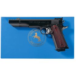 Colt Series 80 Custom Comp Government Model Semi-Automatic Pistol with Original Box