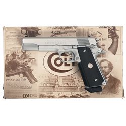 Colt Government Model McCormick Factory Racer Semi-Automatic Pistol with Case
