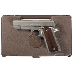 Colt Combat Commander Model Series 70 Semi-Automatic Pistol with Case