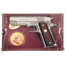 Colt Gold Cup Commander Custom Edition 1911 Semi-Automatic Pistol with Case and Factory Letter