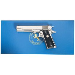 Colt Custom Government Model O .38 Super Semi-Automatic Pistol with Box