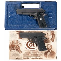 Two Colt Model 1991A1 Semi-Automatic Pistols with Cases