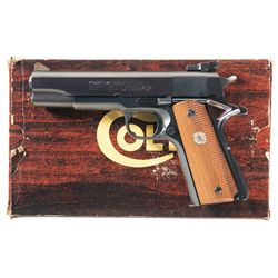 Colt MKIV Series 70 Government Model Semi-Automatic Pistol in 9mm Luger Caliber with Box