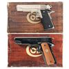 Image 1 : Two Colt Series 70 Semi-Automatic Pistols