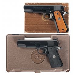 Collector's Lot of Two Colt Semi-Automatic Pistols