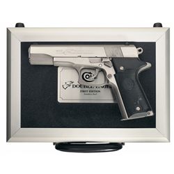 "First Edition" Colt Double Eagle Semi-Automatic Pistol with Case Box and Factory Letter