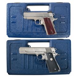 Collector's Lot of Two Cased Colt Pistols