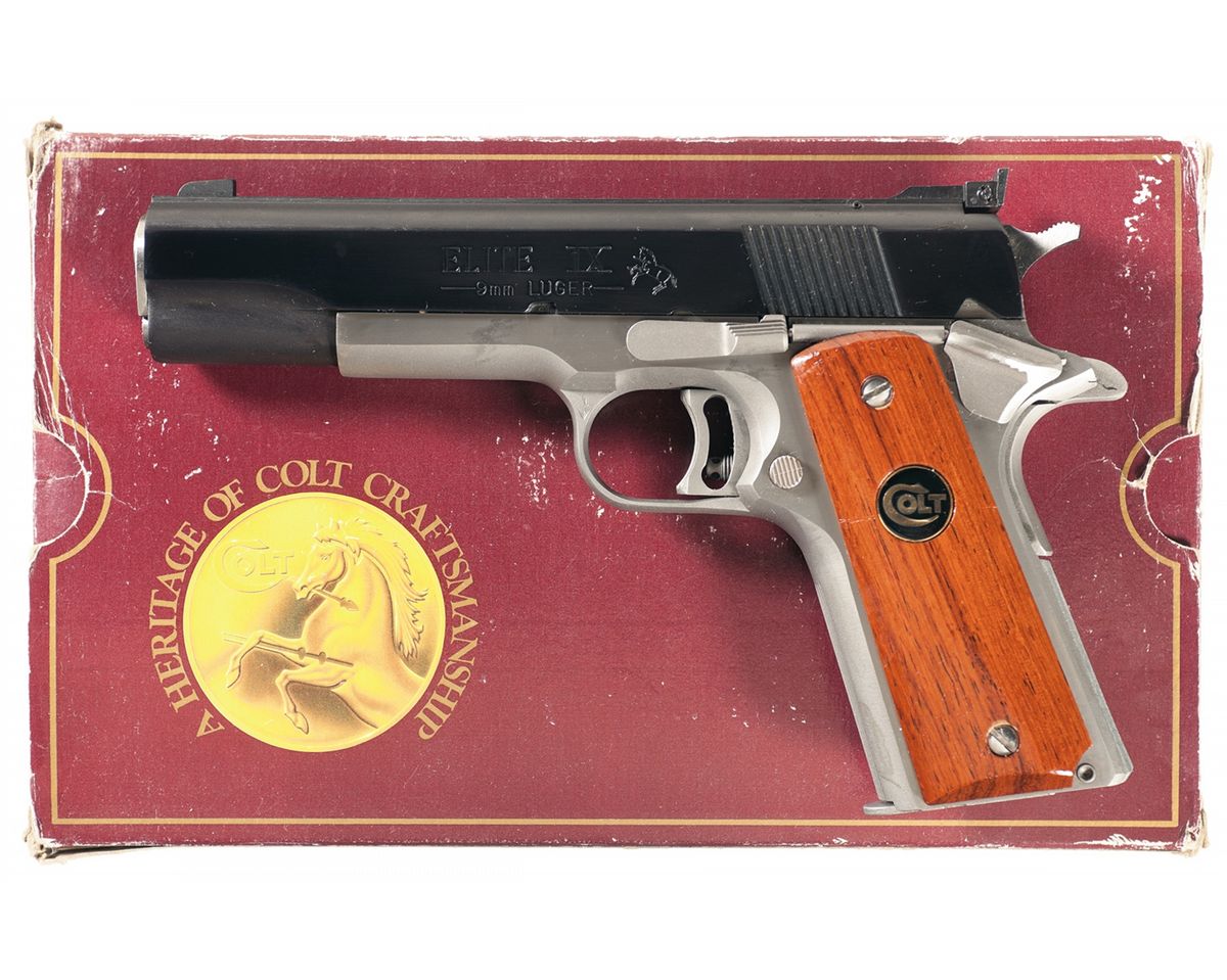Special Edition Colt Gold Cup National Match Elite IX SemiAutomatic