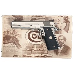 Colt MKIV Series 80 Gold Cup National Match Semi-Automatic Pistol with Case