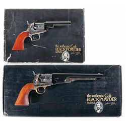 Two Boxed Colt Black Powder Series Percussion Revolvers