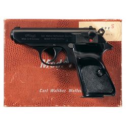 Walther PPK/S Semi-Automatic Pistol with Extra Magazines and Original Matching Box