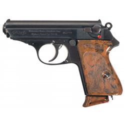 Excellent Early Production Commercial Walther PPK Semi-Automatic Pistol with Pantagraph Slide and Ma