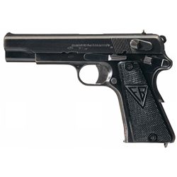 Early World War II Polish Radom P35 with Nazi Proofs and Slotted Back Strap