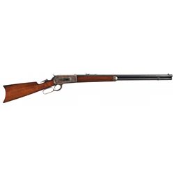 Excellent Winchester Model 1886 Sporting Rifle with Casehardened Frame and Factory Letter
