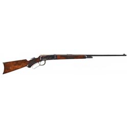 Antique Winchester Deluxe Model 1894 Extra Lightweight Takedown Lever Action Rifle with Factory Lett