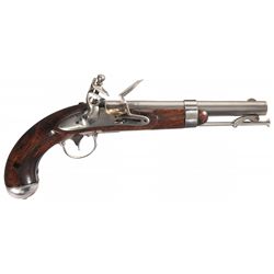 U.S. Waters Model 1836 Flintlock Pistol