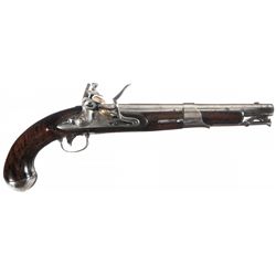 U.S. Simeon North Model 1819 Flintlock Pistol
